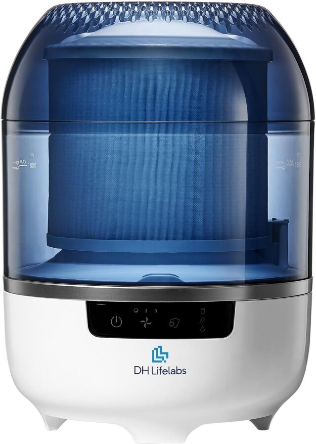 Dh Lifelabs Aaira Mini Air Purifier with HOCl Technology (Blue) - Navy