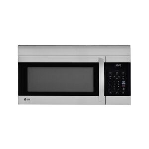 LG 1.7 Cu. Ft. Stainless Steel Over-the-Range Microwave - Silver