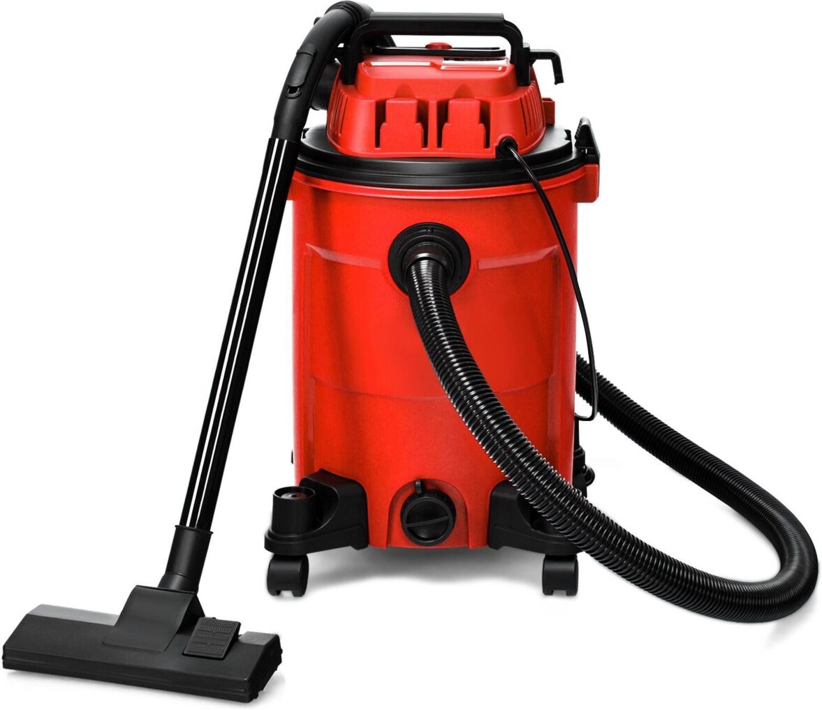 Slickblue 3 in 1 6.6 Gallon 4.8 Peak Hp Wet Dry Vacuum Cleaner with Blower - Red