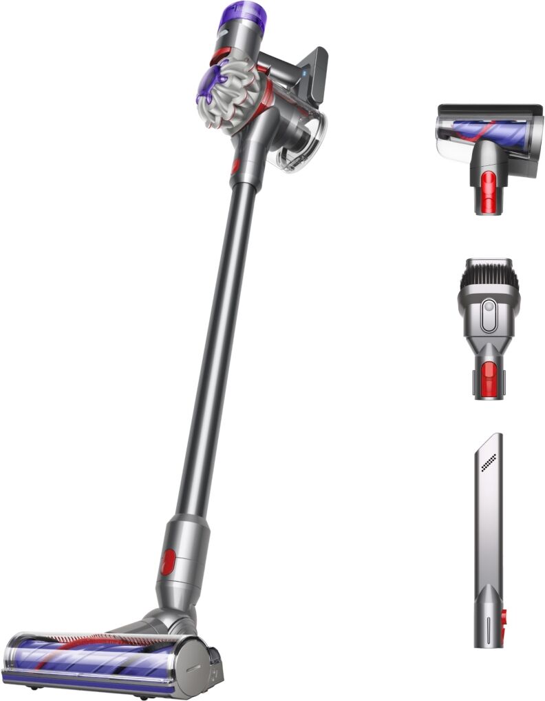 Dyson V8 Cordless Vacuum - Silver/Nickel - Silver/nickel