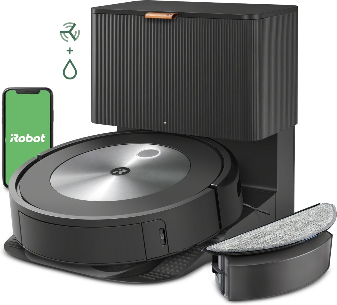 iRobot Roomba Combo j5+ Robot Vacuum and Mop - Graphite