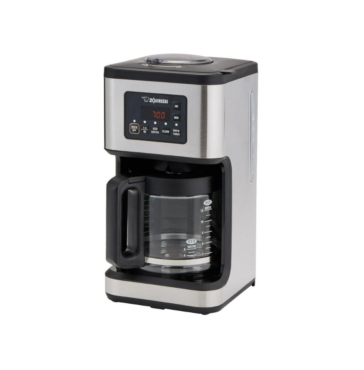 Zojirushi Dome Brew Programmable Coffee Maker (Stainless Black) - Silver