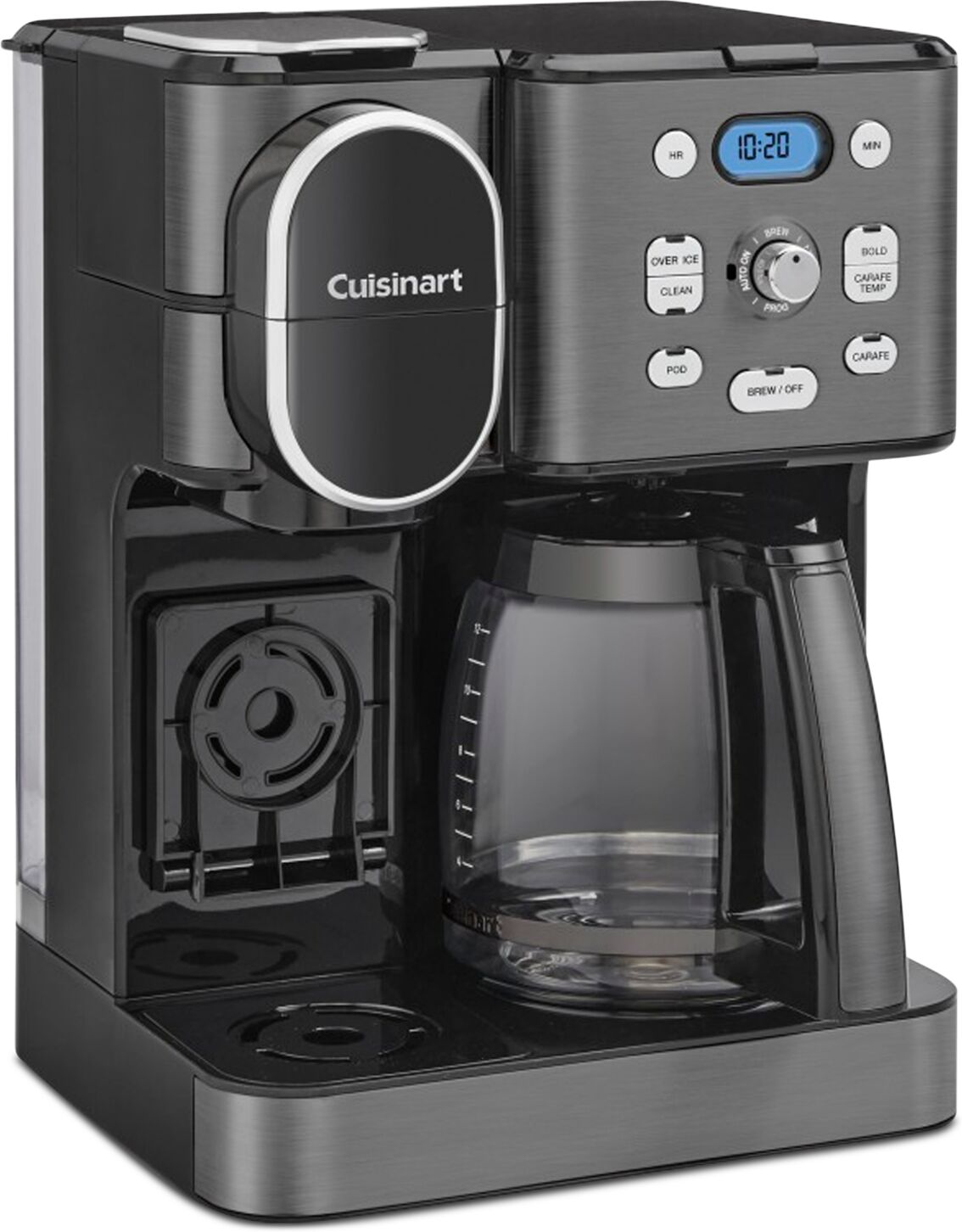 Cuisinart Ss-16 Coffee Center 2-in-1 12-Cup Drip Coffeemaker - Black