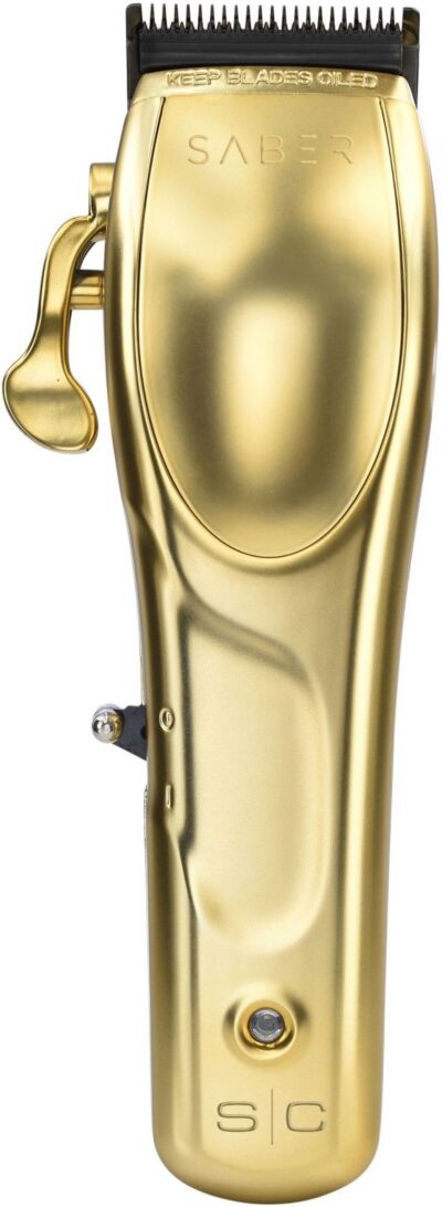 StyleCraft Professional Saber Men's Cordless Hair Clipper - Gold-Tone