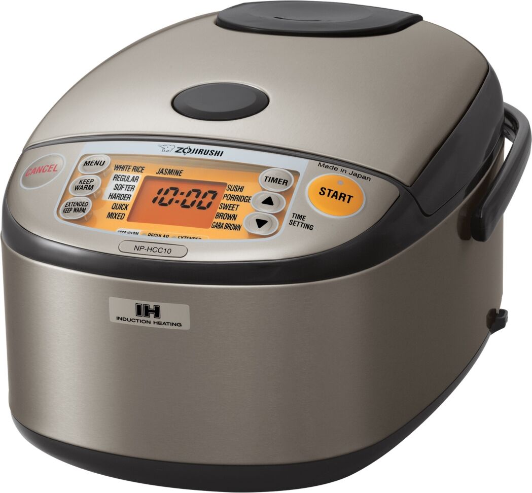 Zojirushi Induction Heating System Rice Cooker And Warmer (5.5-Cup) - Silver