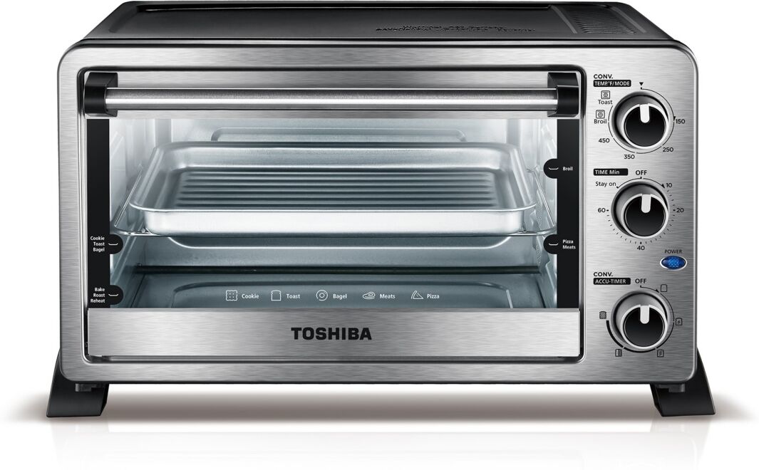 Toshiba 6 Slice Convection Toaster Oven - Stainless Steel