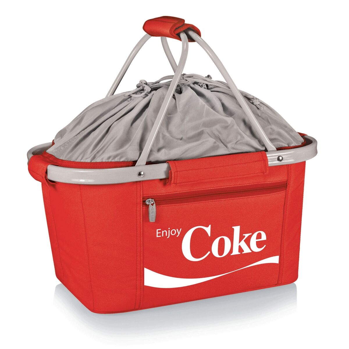 Oniva by Picnic Time Coca-Cola Metro Basket Collapsible Tote - Red