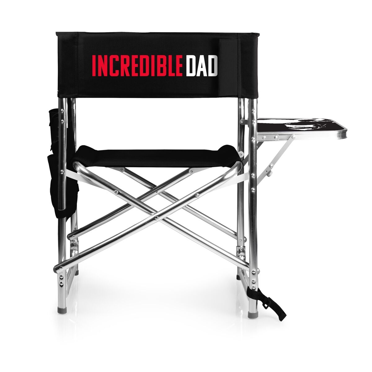 Picnic Time Oniva by Picnic Time Disney's The Incredibles Mr. Incredible Sports Chair - Black