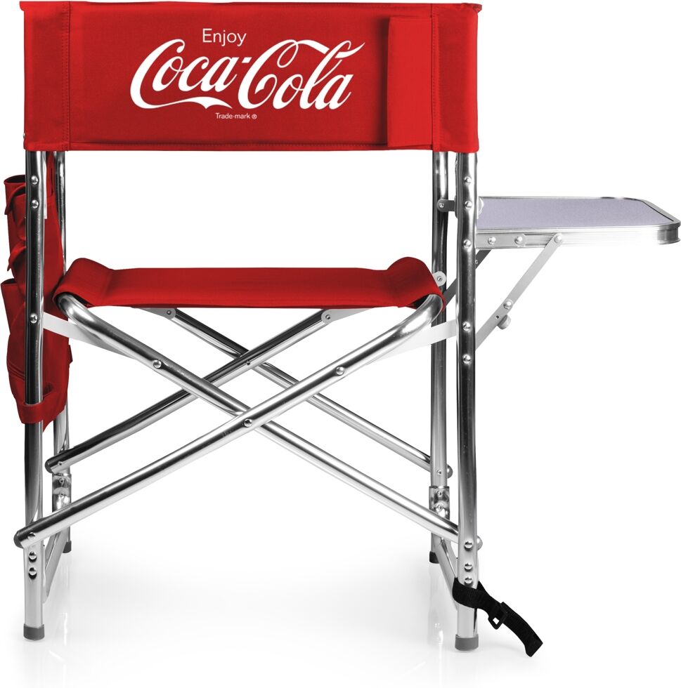 Oniva by Picnic Time Coca-Cola Portable Folding Sports Chair - Red