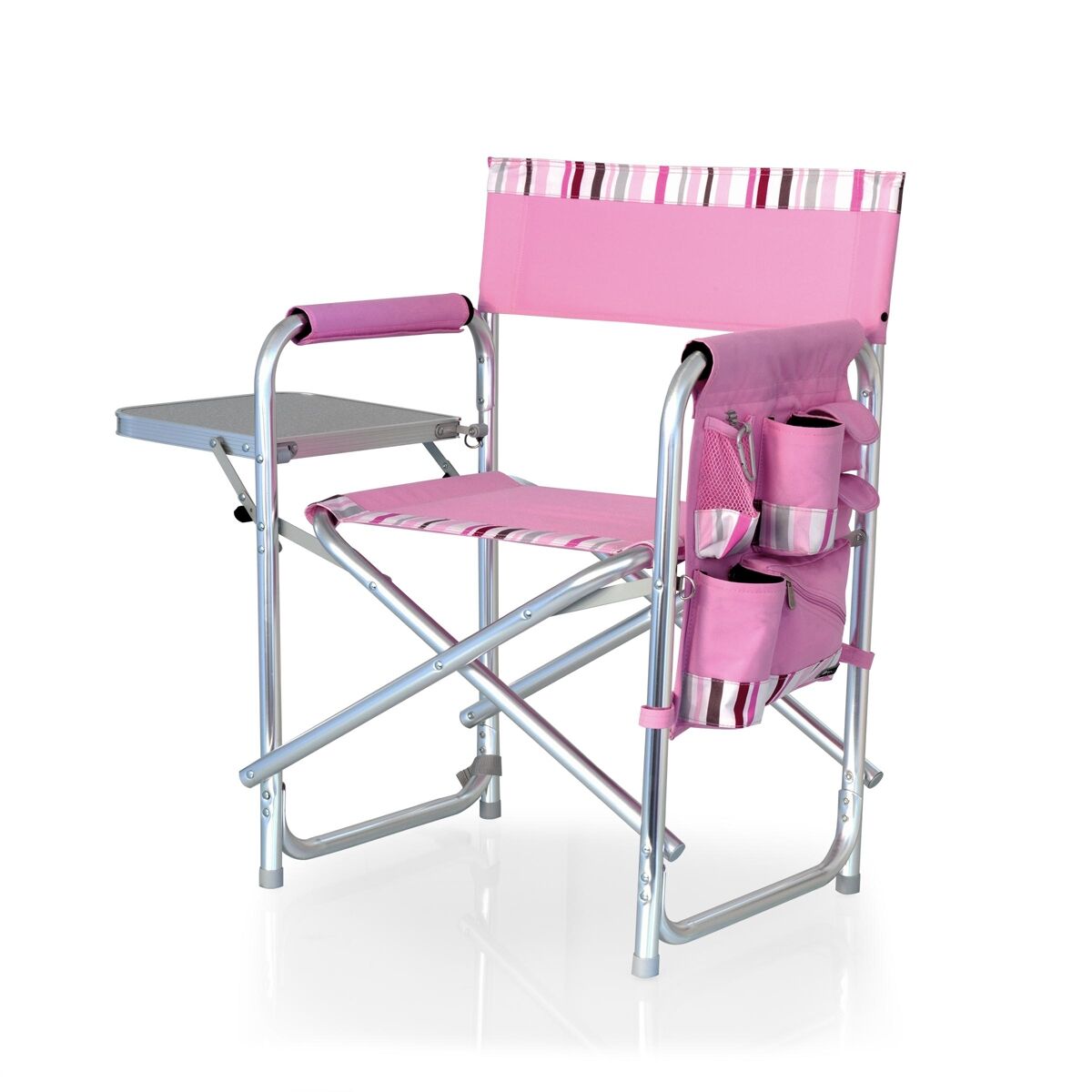 Oniva by Picnic Time Pink Portable Folding Sports Chair - Pink