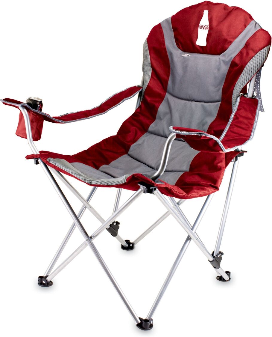 Oniva by Picnic Time Coca-Cola Reclining Camp Chair - Red