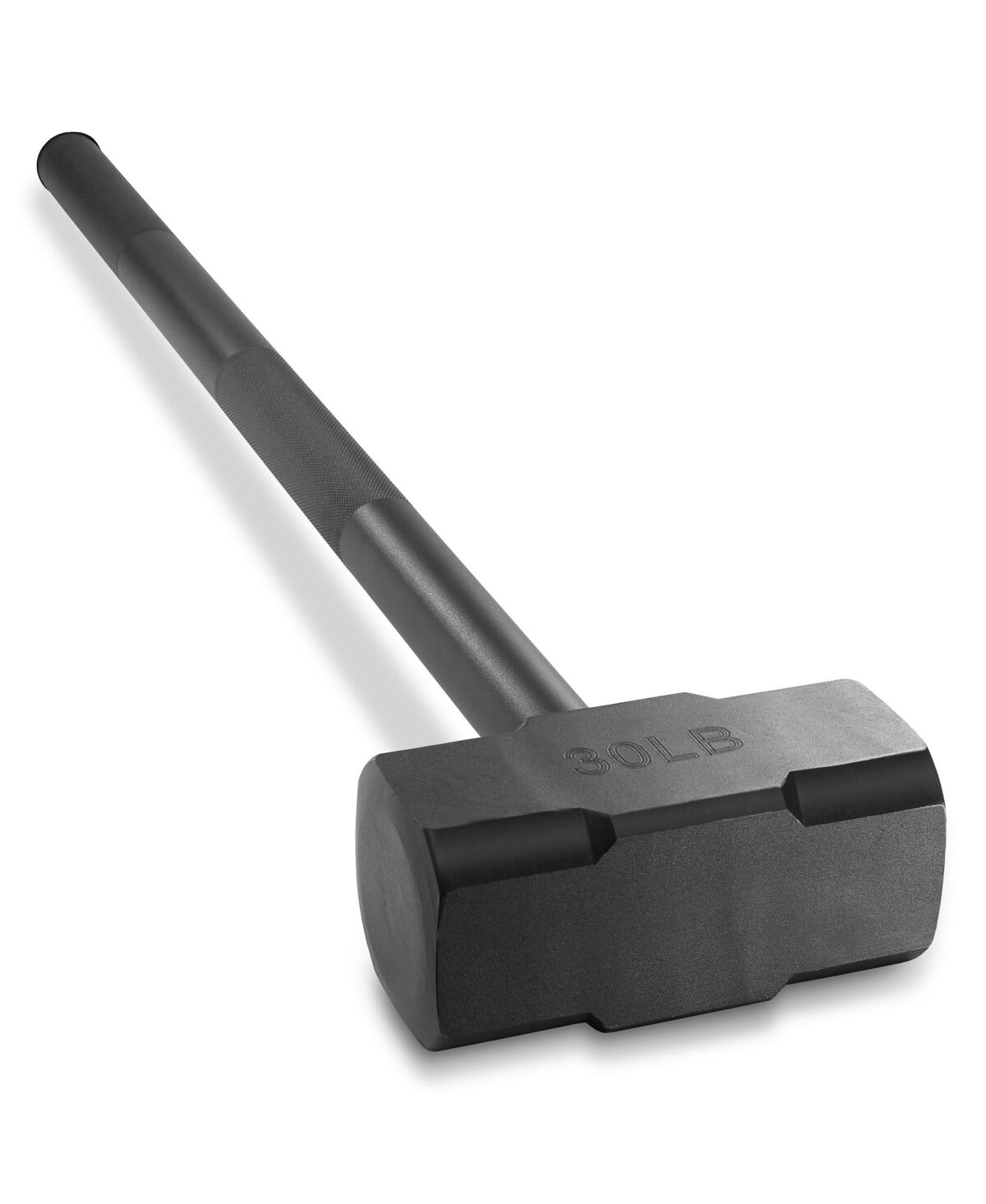 Philosophy Gym Fitness Hammer, 30 Lb - Steel Hammer for Strength Training - Black