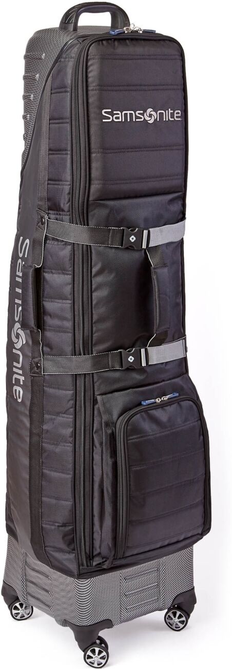 Samsonite 'The Protector' Hard and Soft Sided Golf Travel Cover - Black