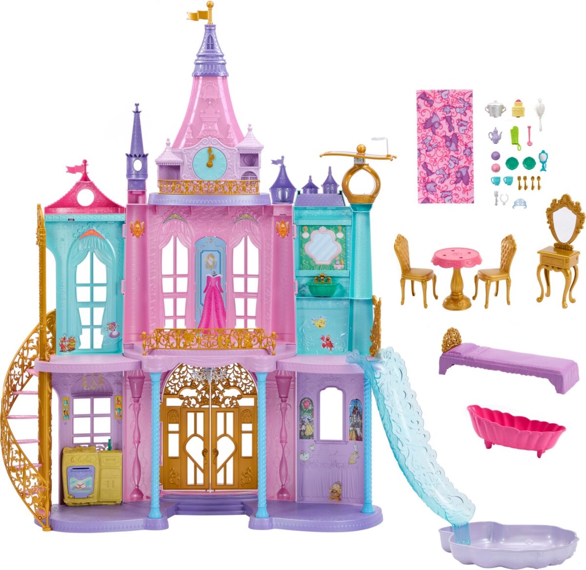 Disney Princess Magical Adventures Castle - Multi-color