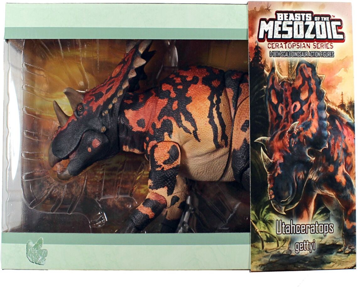 Beasts of the Mesozoic Utahceratops Gettyi Action Figure - Multi