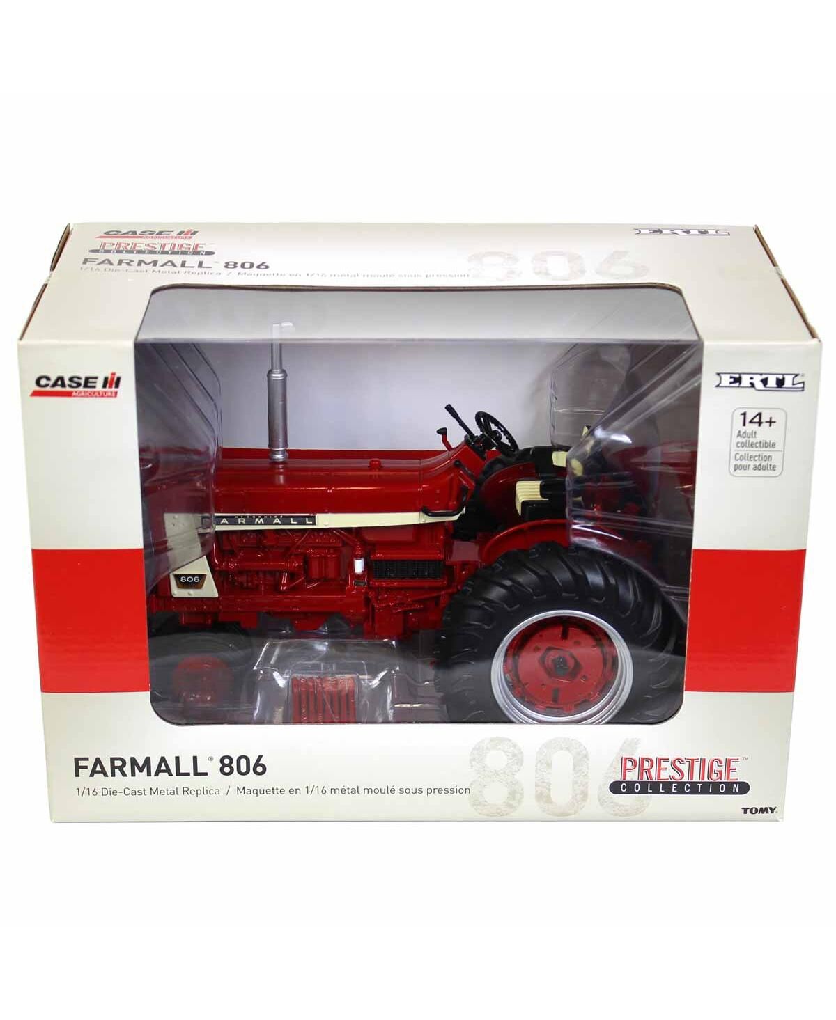 Ertl Prestige Series 1/16 International Harvester Farmall Narrow Front Tractor - Red