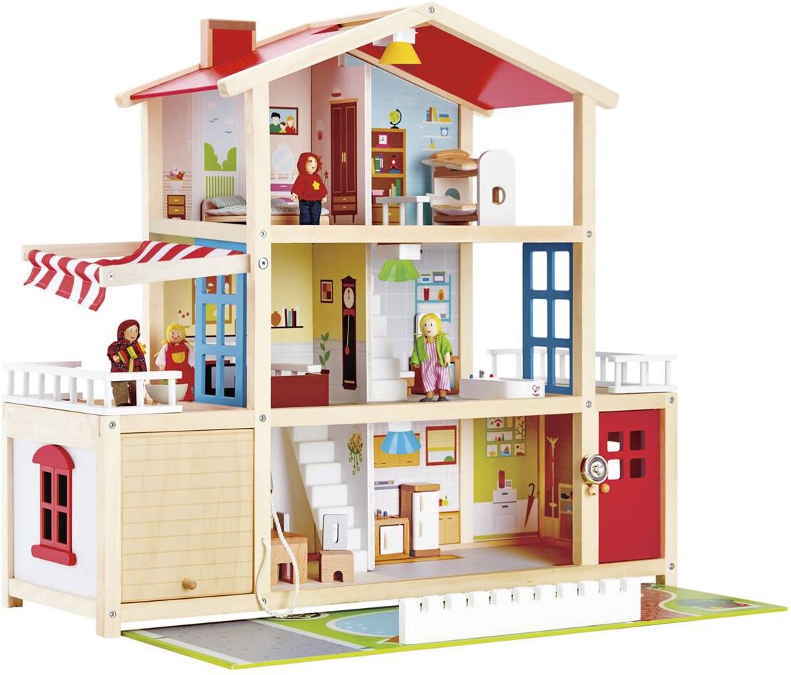 Hape Family Mansion Dollhouse - Multicolored