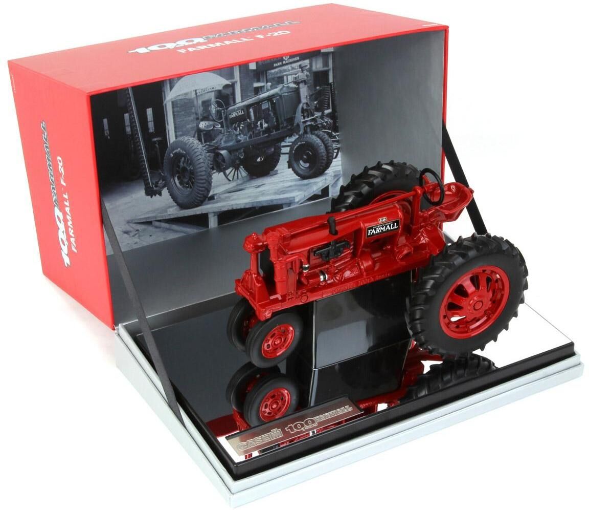 Ertl 1/16 International Harvester Farmall Tractor 100th Anniversary Edition - Red