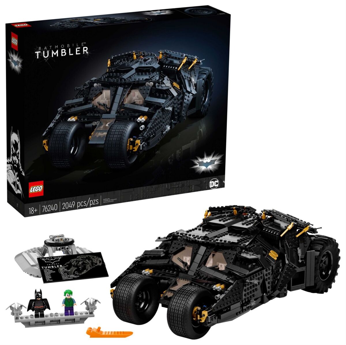 Lego Dc Batman 76240 Batmobile Tumbler Adult Toy Building Set