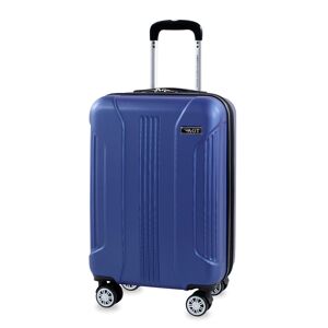 American Green Travel Denali S 20 in. Carry-On Anti-Theft Expandable Spinner Suitcase - Navy