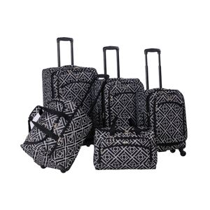 American Flyer Astor Collection 5 Piece Luggage Set - Black