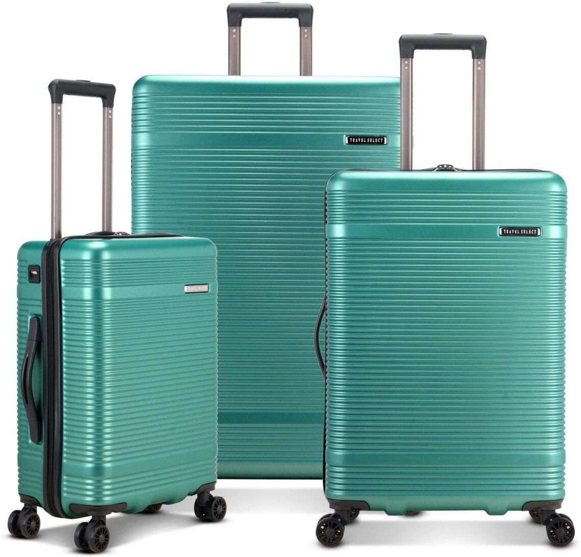 Travel Select Jaylen 3-Pc. Hardside Spinner Set - Teal