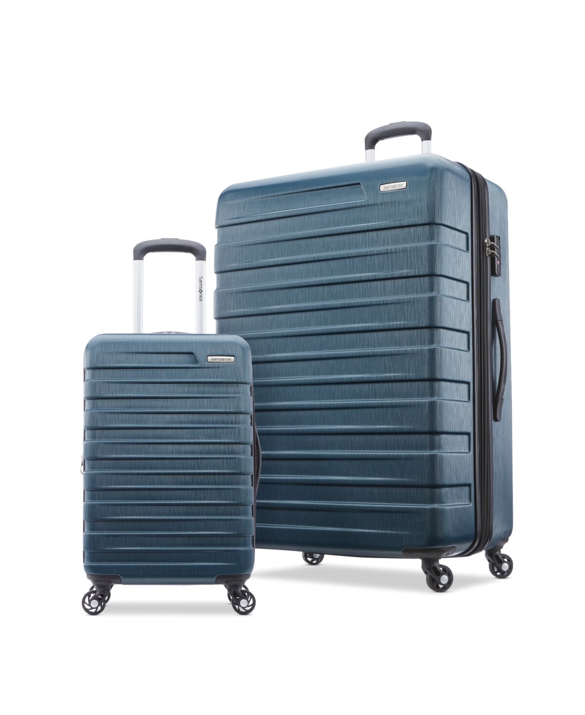 Samsonite Uptempo 2-Pc. Hardside Luggage Set, Created for Macy's - Metallic Teal