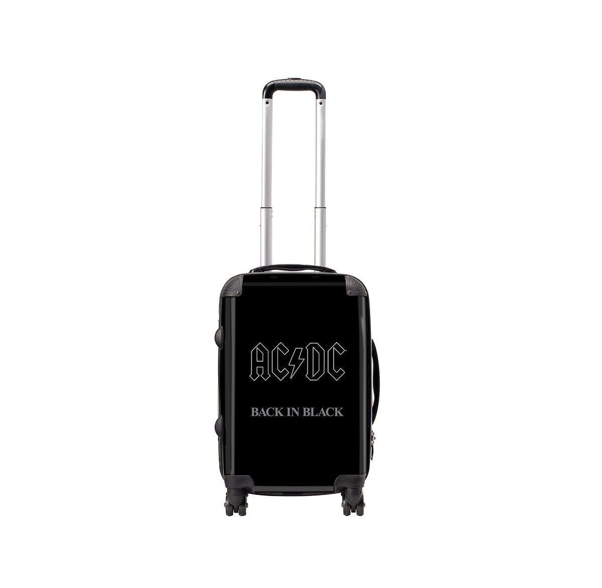 Rocksax Ac/Dc Tour Series Luggage - Back In Black - Small - Carry On - Multi-colored