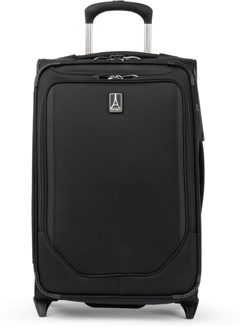 Travelpro New! Travelpro Crew Classic Carry-on Expandable Rollaboard Luggage - Jet Black