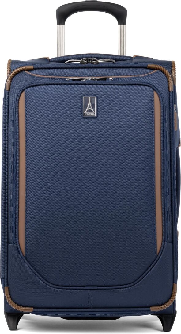 Travelpro New! Travelpro Crew Classic Carry-on Expandable Rollaboard Luggage - Patriot Blue