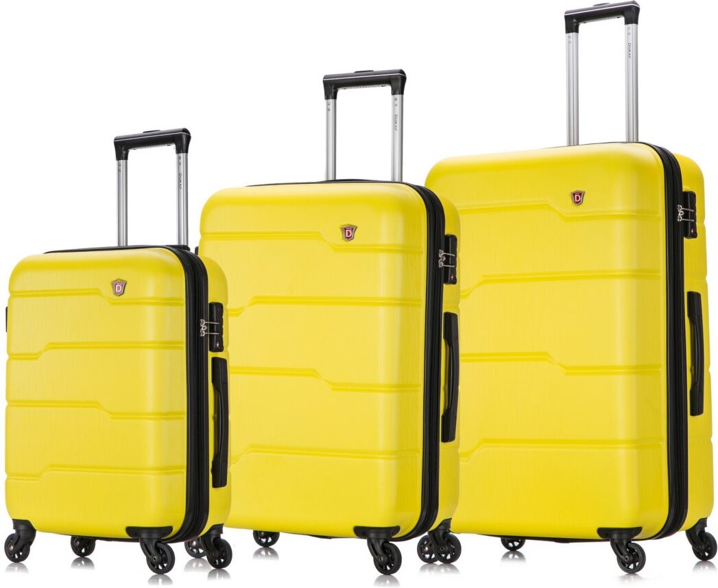 Dukap Rodez 3-Pc. Hardside Luggage Set - Yellow