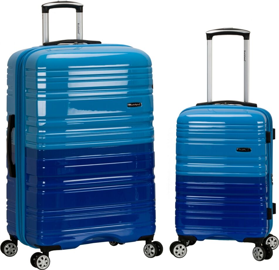 Rockland 2-Pc. Hardside Luggage Set - Blue