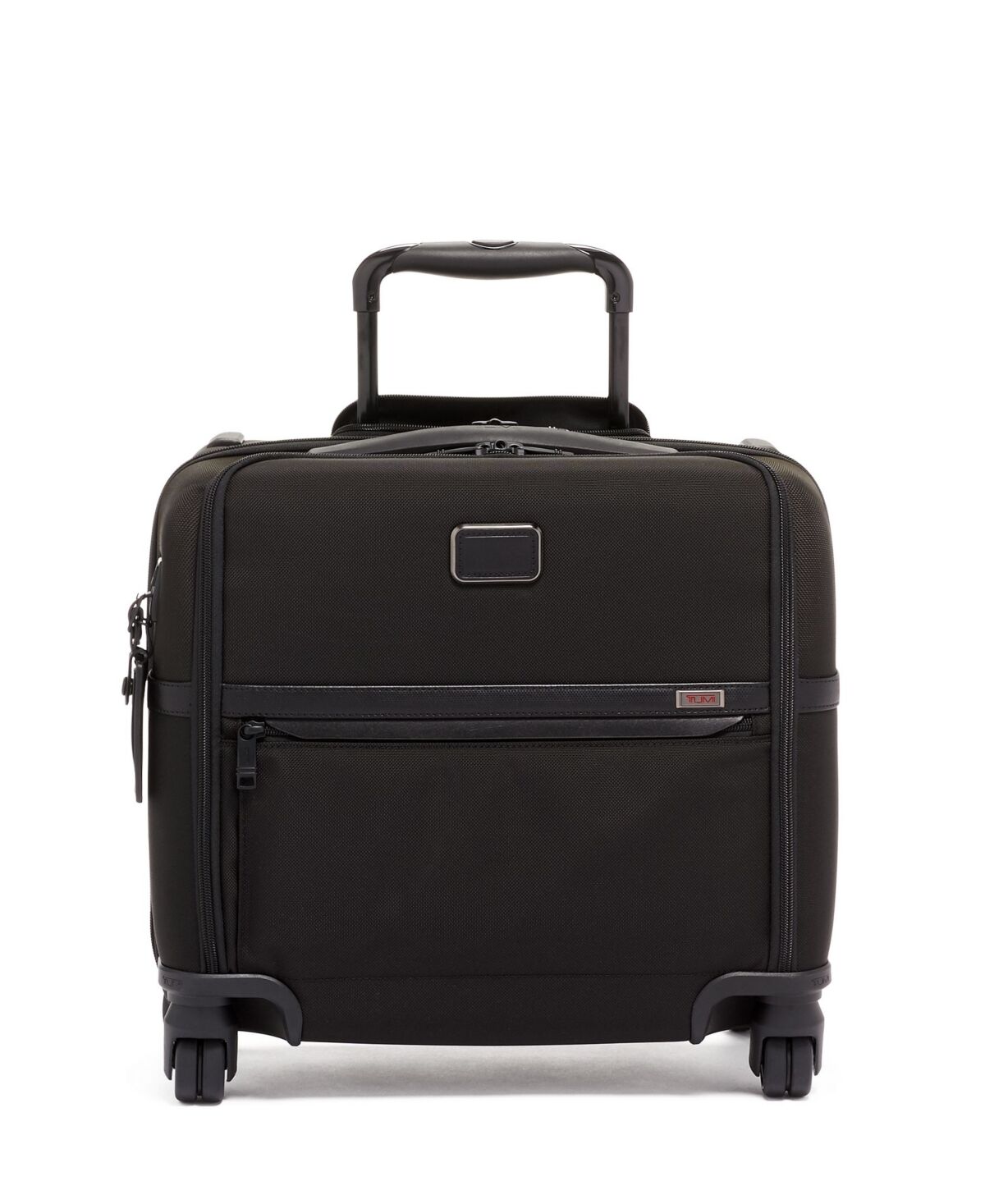 Tumi Alpha 3 Compact 4 Wheeled Briefcase - Black