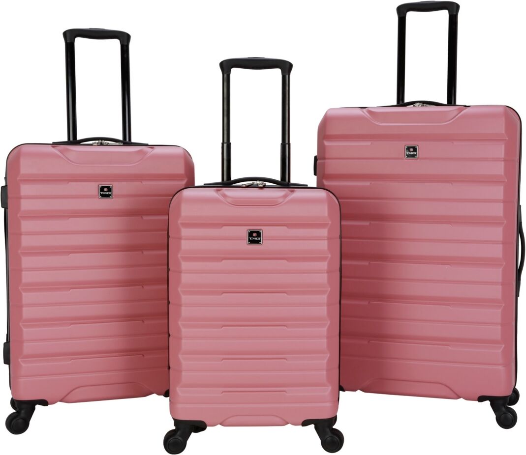 Tag Gateway 3 Piece Hardside Luggage Set - Rose Dust