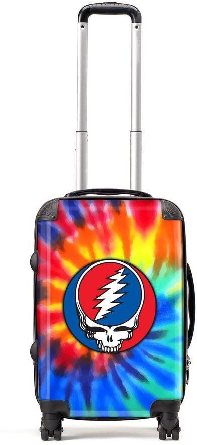 Rocksax Grateful Dead Tour Series Luggage - Steal Your Face - Small - Carry On - Multi-colored