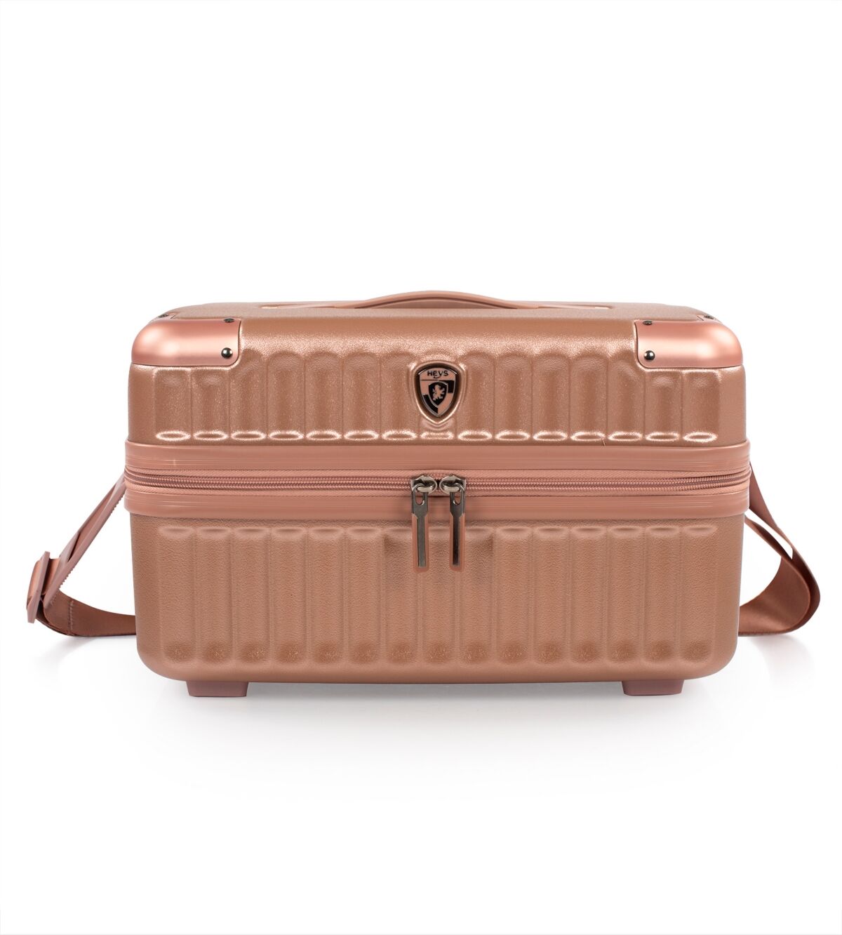 Heys Luxe Hard Side Beauty Case - Rose Gold