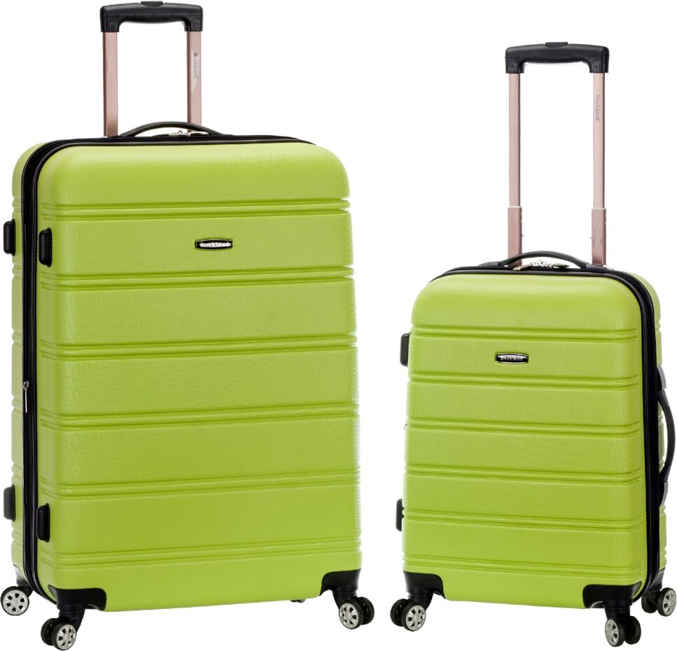 Rockland 2-Pc. Hardside Luggage Set - Lime