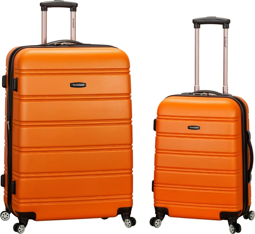 Rockland 2-Pc. Hardside Luggage Set - Orange