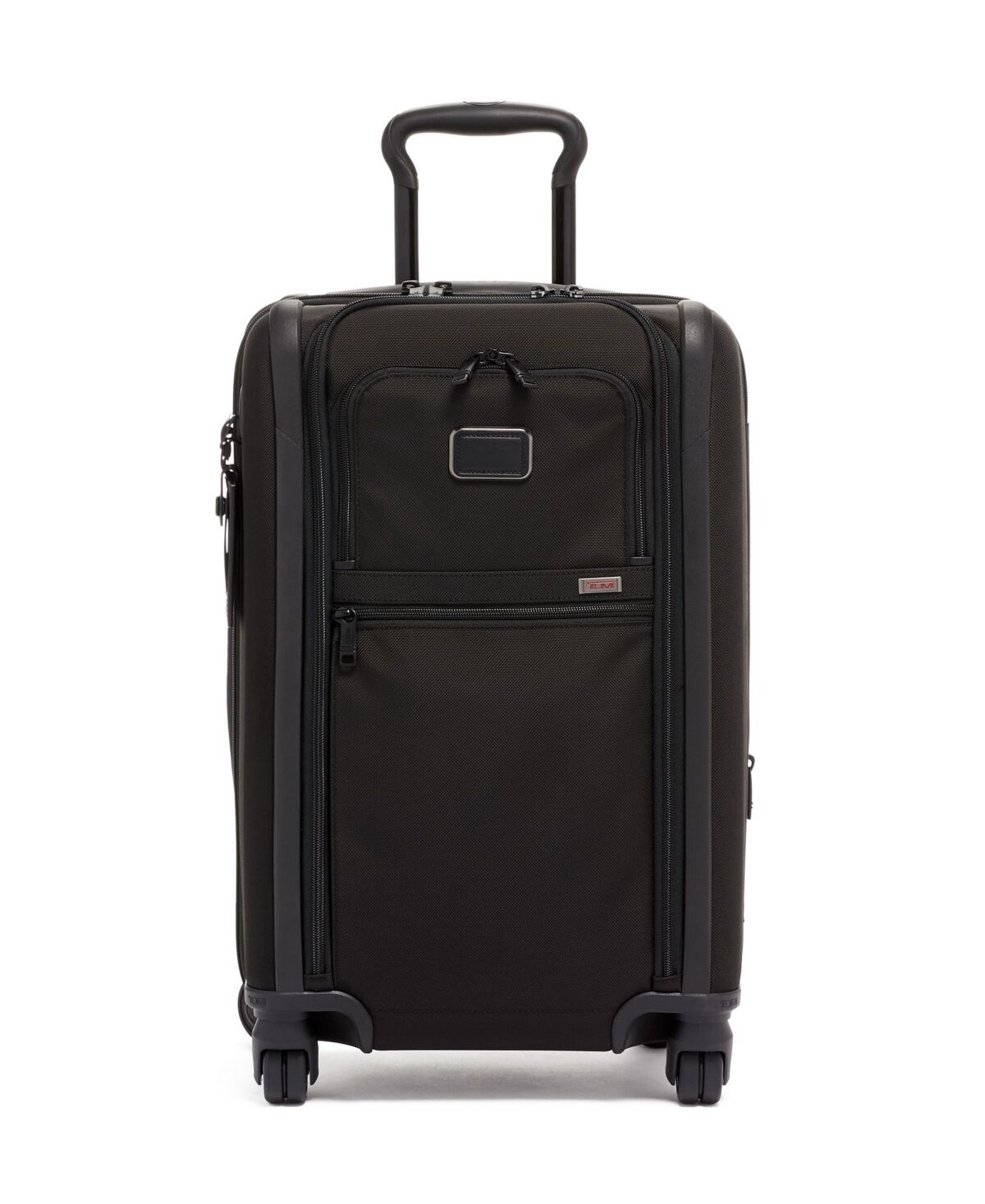 Tumi Alpha 3 International Expandable 4 Wheeled Carry-On Spinner Suitcase - Black