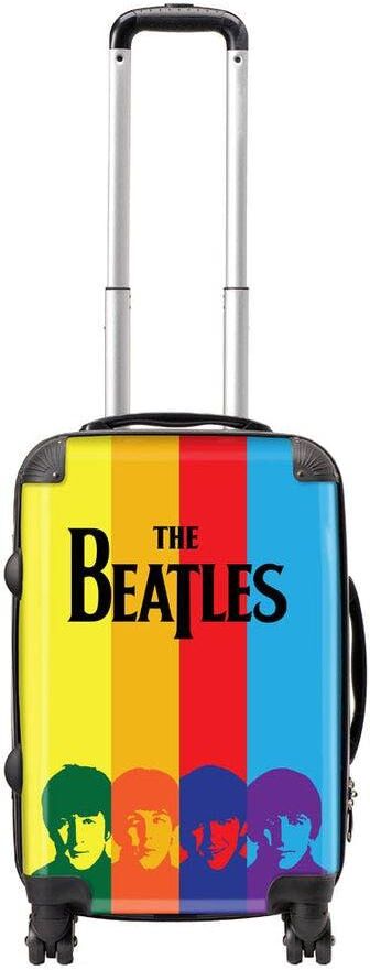 Rocksax The Beatles Tour Series Luggage - Hard Days Night - Small - Carry On - Multi-colored