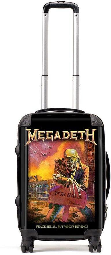 Rocksax Megadeth Tour Series Luggage - Peace Sells - Small - Carry On - Multi-colored