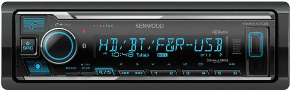 Kenwood Audio Receiver with Bluetooth And Alexa - Black