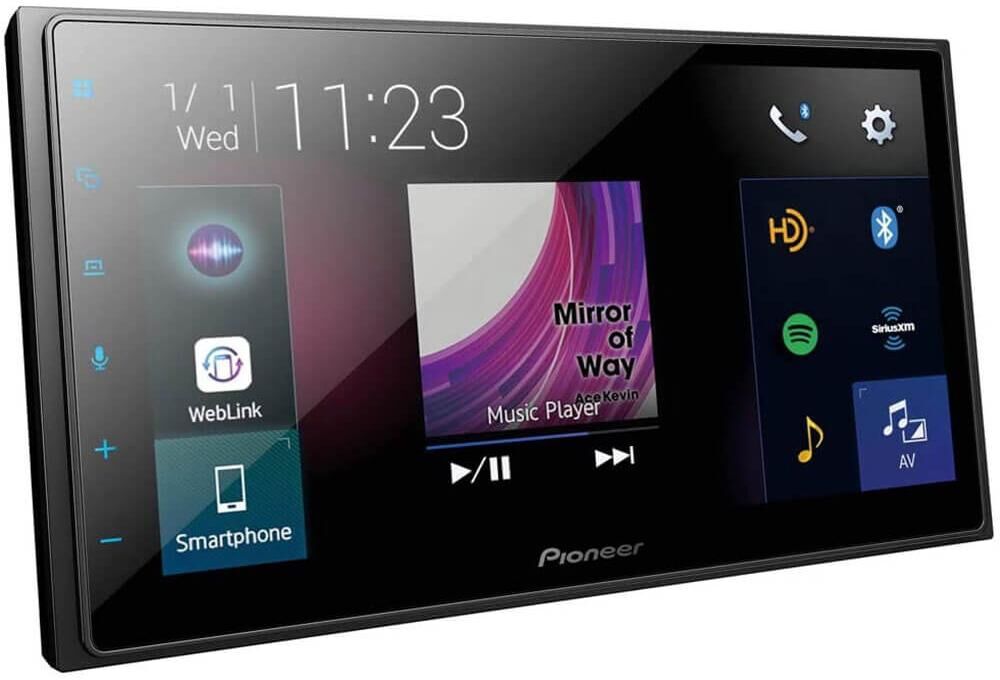 Pioneer 6.8 inch Nex Multimedia Digital Media Receiver - Black