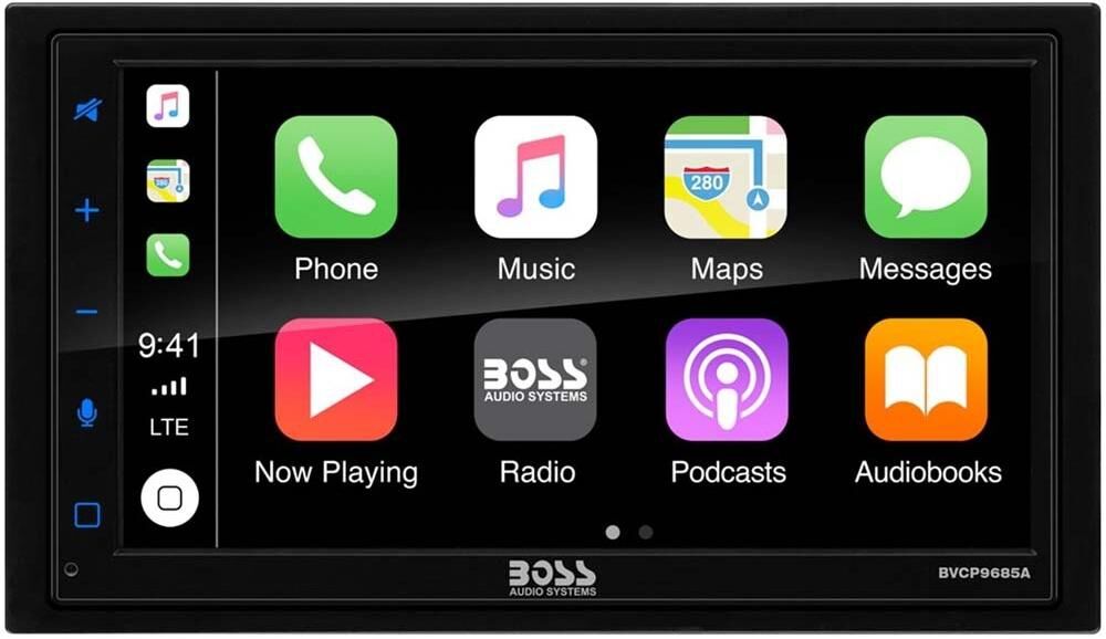 Boss Audio Android Auto/Apple CarPlay - In-Dash Digital Media Receiver - Black