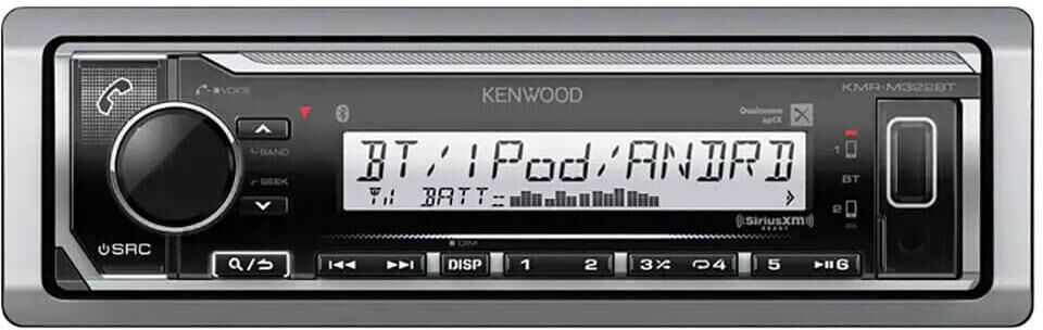 Kenwood 5)50WX4 Marine Mecless Media Receiver - Silver