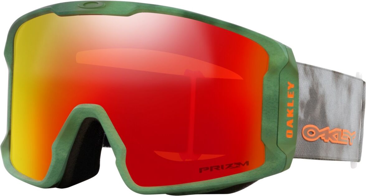 Oakley Unisex Line Miner L Stale Sandbech Signature Series Snow Goggles, Mirror OO7070 - Dark Brush Fog