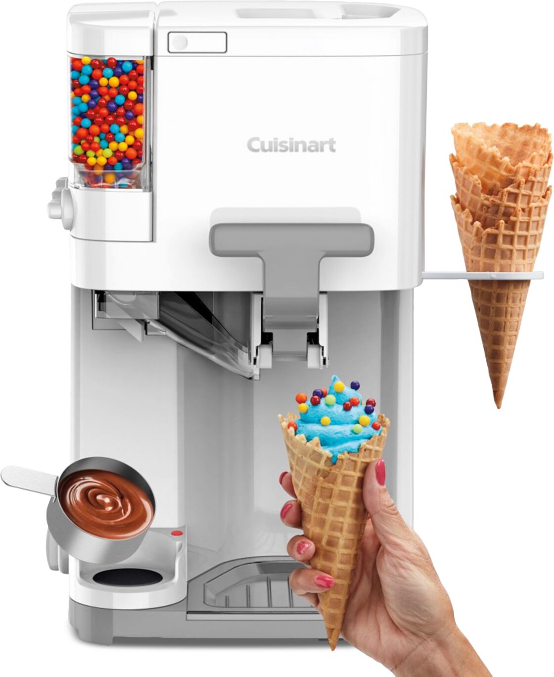 Cuisinart Mix It In Soft Serve Ice Cream Maker - White