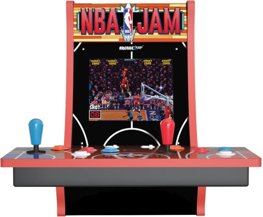 Arcade 1Up Nba Jam 2 Player Countercade, 3 Games in 1