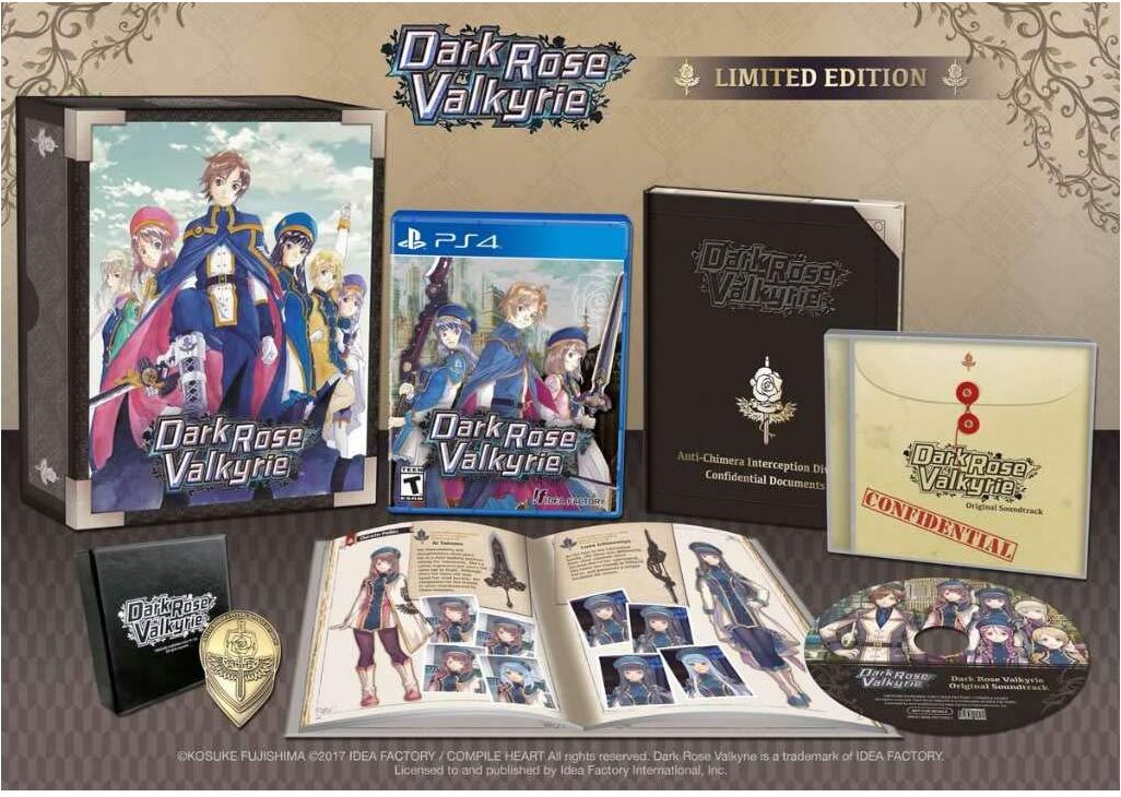 Sega Dark Rose Valkyrie (Limited Edition) PS4 - PlayStation Vita - Open Miscellaneous