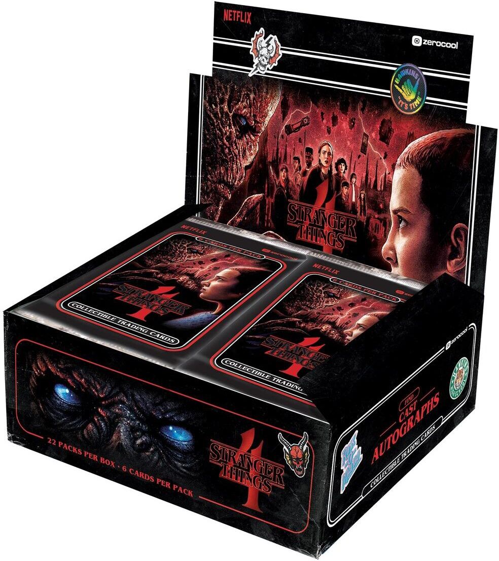 Zerocool Stranger Things 4 Factory Sealed Hobby Box - Multi